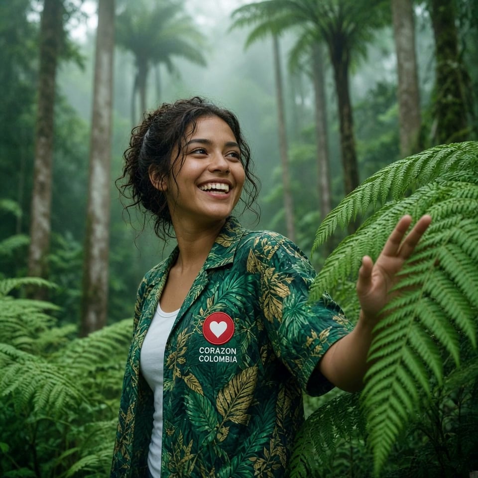 Camisa de solapa — Selva